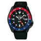 Seiko 5 Sports x PEPSI Limited Edition collaboration in All-Black SSK047K1