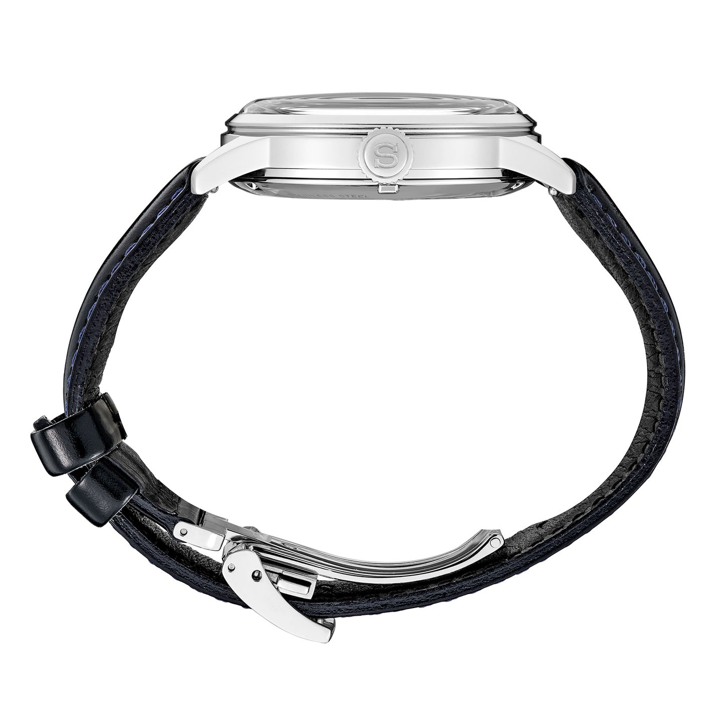 Seiko Presage ‘Silver Bullet’ Cocktail Time GMT Strap Watch SSK049J1