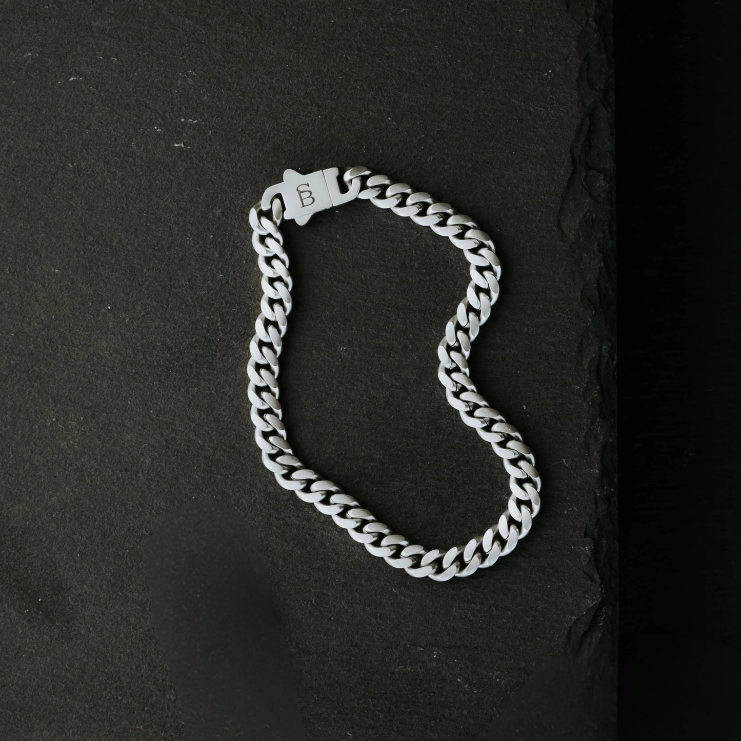 Steel & Barnett Link Chain Bracelet In Stainless Steel Small