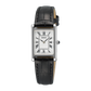 Seiko Ladies Quartz Watch in Silver tone with Leather Strap SWR107P1
