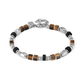 Nomination Instinct Style Infinity Edition Tigers Eye and Black Agate Bracelet 027936/097