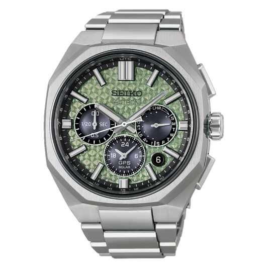 Seiko Astron GPS Solar 2026 Crystal Green Watch Limited Edition HAB005J1