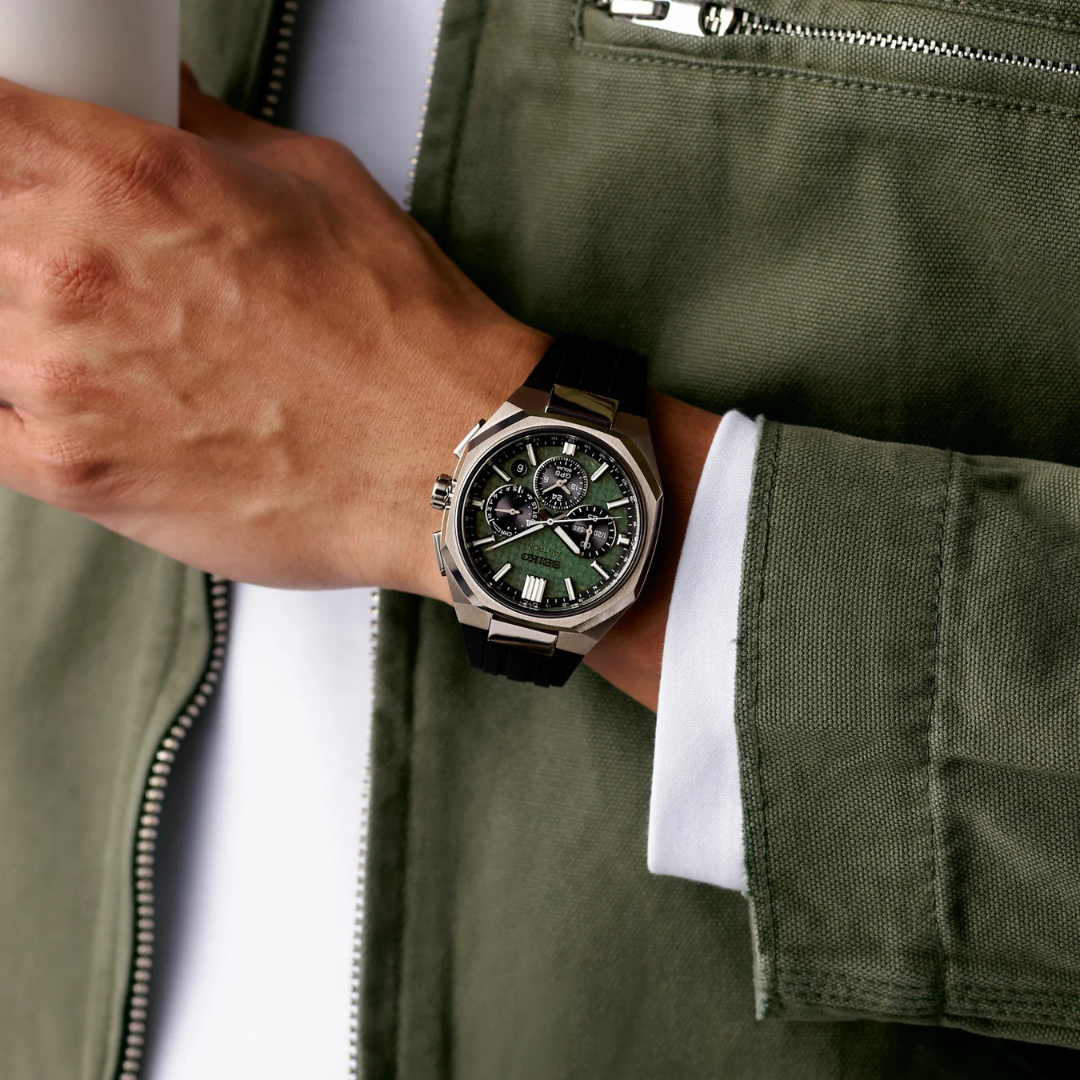 PRE-ORDER Seiko Astron GPS Solar 2026 Crystal Green Watch Limited Edition HAB005J1