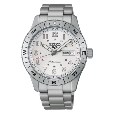 Seiko 5 Sports Field Watch in White Ensign HDB007K1