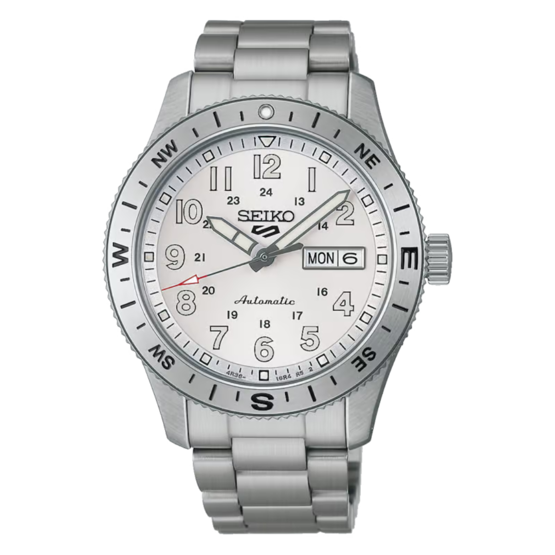 Seiko 5 Sports Field Watch in White Ensign HDB007K1