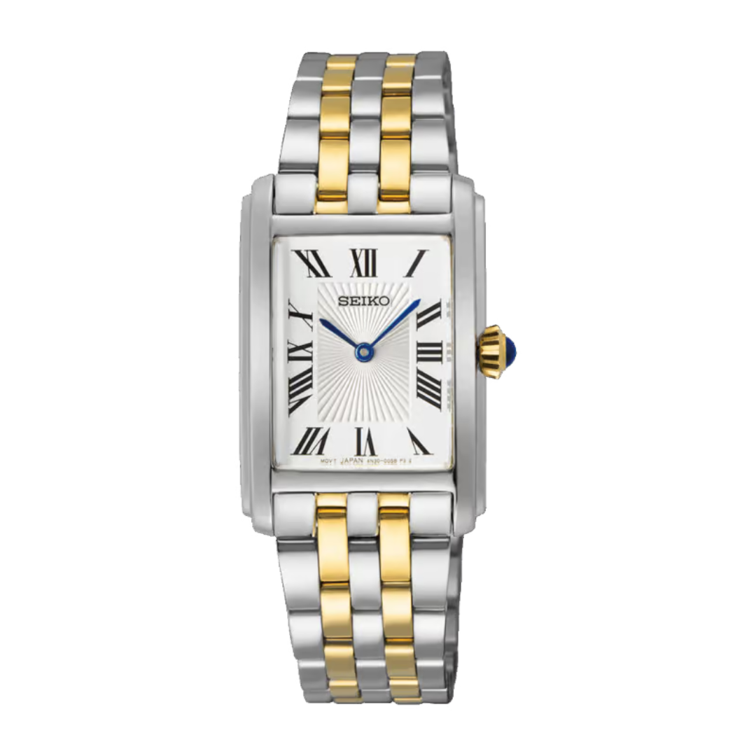 Seiko Ladies Two Colour Quartz Watch SWR087P1