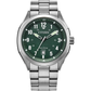 Citizen Eco-Drive Terra Force Watch Green Dial Watch AW1890-51X