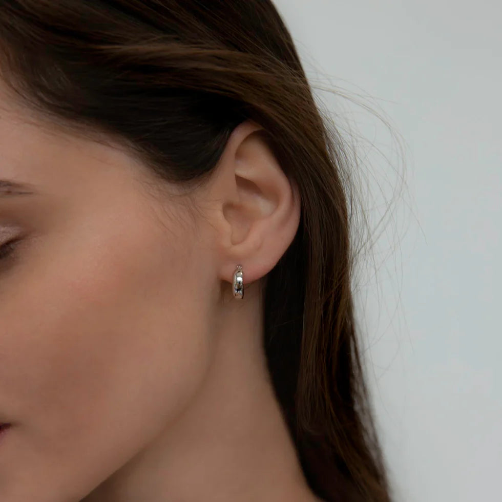 Sterling Silver Hoop Earrings