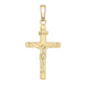 9ct Yellow Gold Crucifix