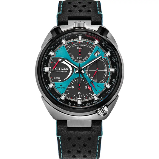 Citizen Limited Edition Promaster Bullhead Racing Chronograph Watch AV0106-01L Blue