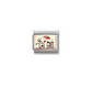 Nomination Composable Classic Rose Gold Christmas Santa Hat Puppy 430204/07