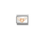 Nomination Composable Classic Rose Gold Flying Etched Heart Charm 430202/46