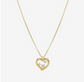 Nomination Dreams Beats Heart Necklace in Gold with Cubic Zirconia 242602/006
