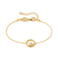 Nomination Dream Beats Yellow Gold Plated Circle Bracelet 242601/044
