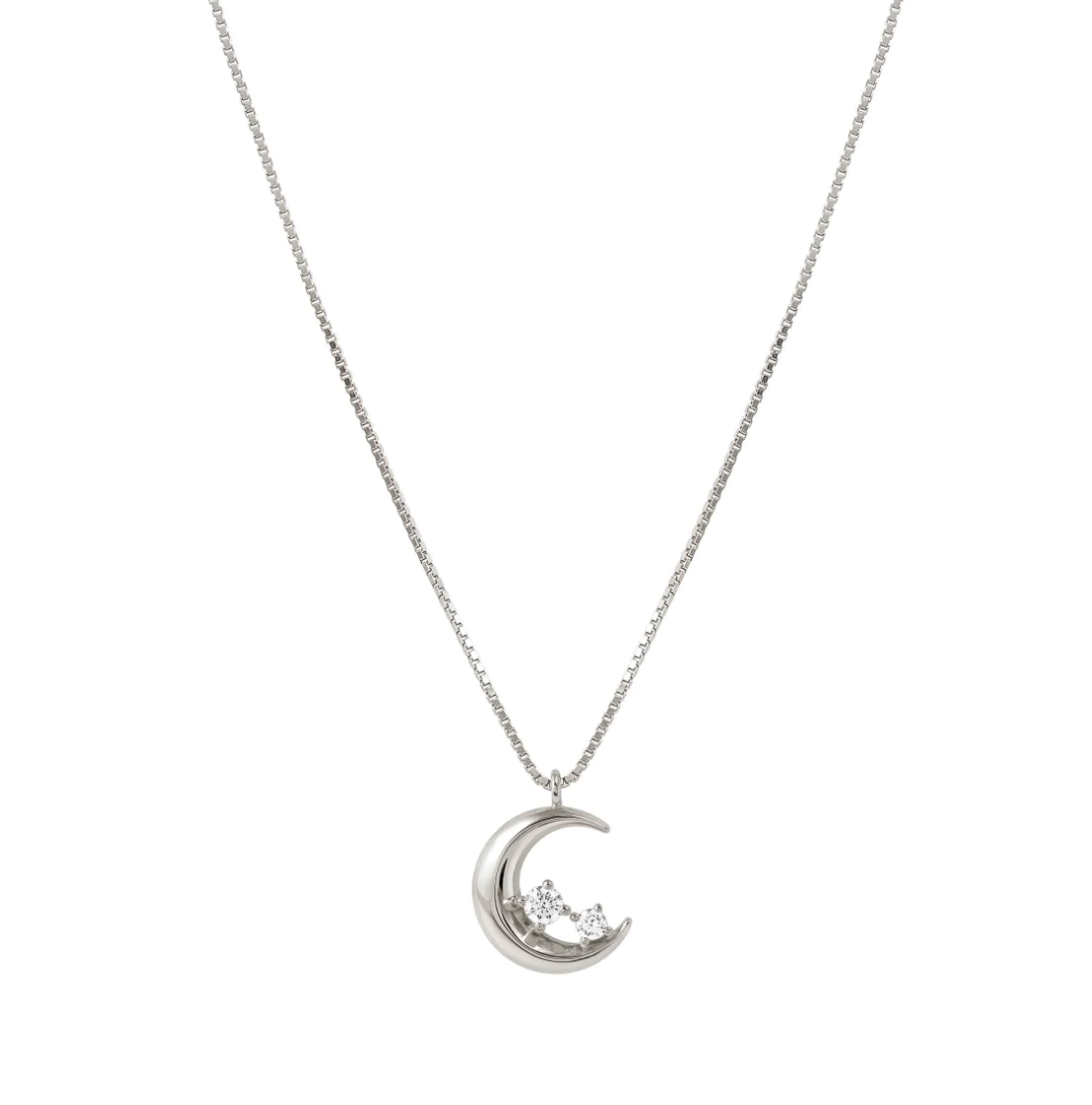 Nomination Dream Beats Sterling Silver Luna Moon Necklace 242602/022