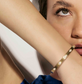 Nomination Pretty Bangles Yellow Gold Plated Oval Cubic Zirconia Bangle Small 029525/020