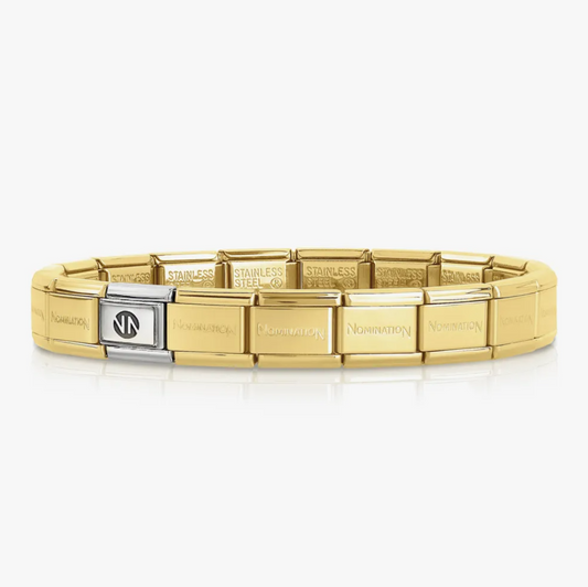 Nomination Composable Golden Classic Starter Bracelet 530301SI/008