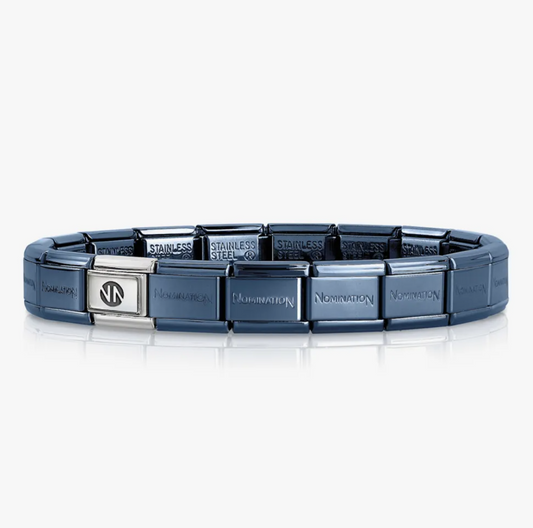 Nomination Classic Composable Blue Starter Bracelet 530301SI/01