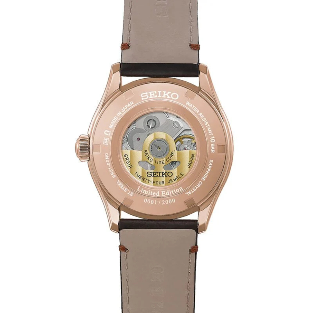 Seiko Presage Classic Series x Tomioka Silk Promotion Organisation Limited Edition in White Shiro-neri – Gunma-Hoso Limited Edition Watch HCC008J1
