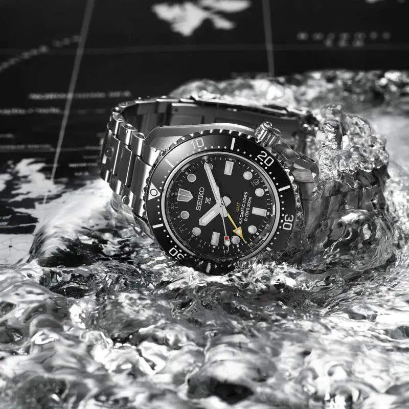 Seiko Prospex Dark Depths 1968 Divers Re Interpretation GMT Divers