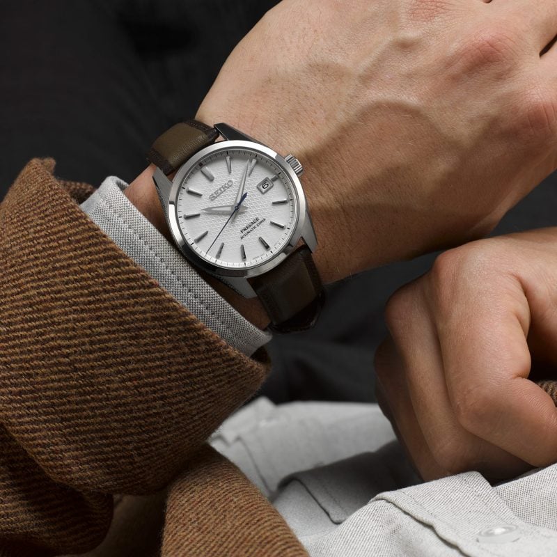 Seiko Presage Sharp Edged ‘Laurel’ Limited Edition 110th Seiko Wristwatchmaking Anniversary SPB413J1