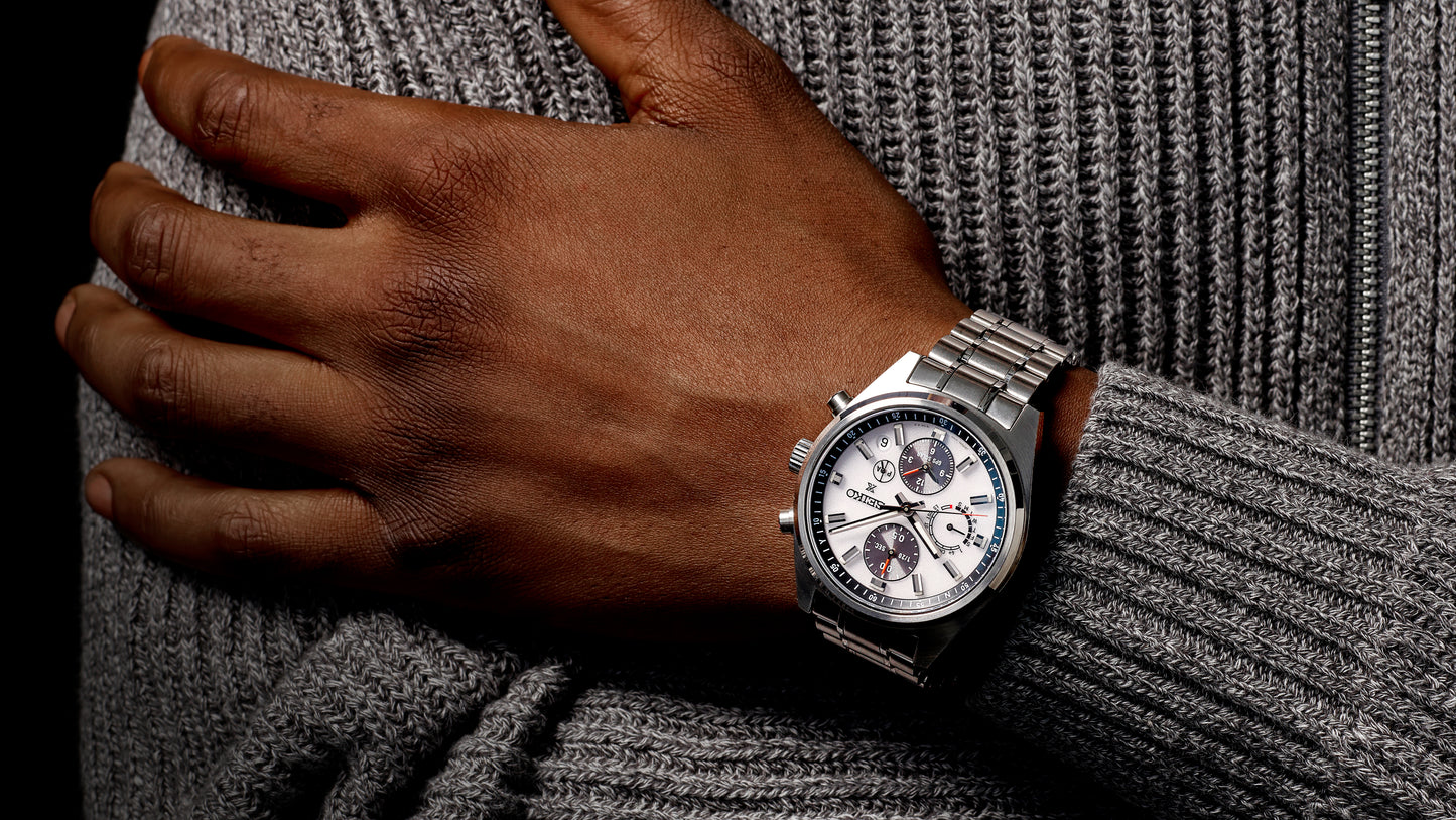 Seiko Prospex GPS Solar Chronograph Speedtimer Watch SSH165J1