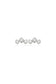 Tish Lyon Labret Titanium Three Stone Shaped Stud Earrings