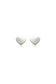 Tish Lyon Labret Titanium Mini Heart Stud Earrings