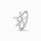 Thomas Sabo Sterling Silver Cubic Zirconia Large Star Ring Size 52 TR2271-051-14