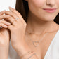 Thomas Sabo Rose Gold Plated Wishbone Ring Size 52 TR2393-415-40