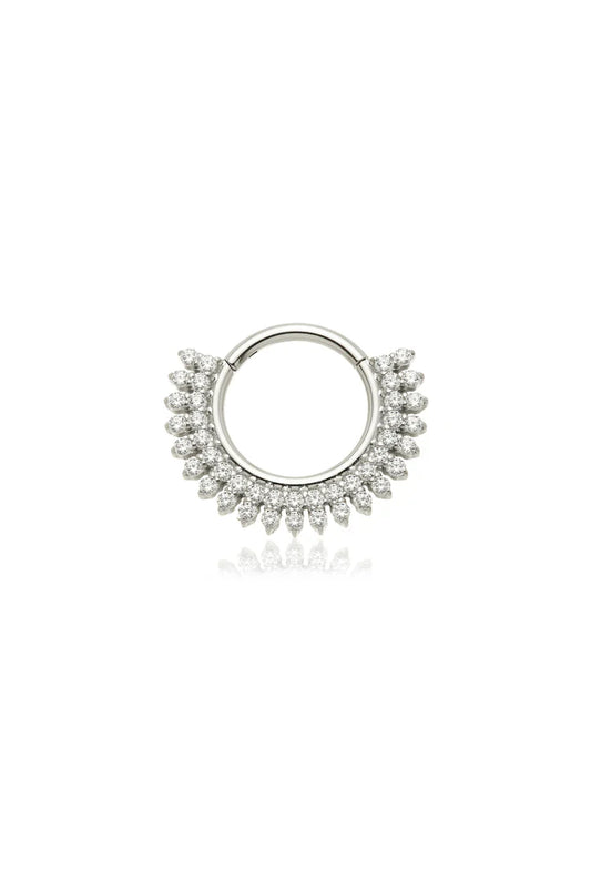 Tish Lyon Titanium Daith Hoop Earring (Single)