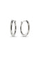 Tish Lyon Titanium 16mm Hollow Tubular Hoop Earrings