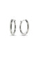 Tish Lyon Titanium 10mm Hollow Tubular Hoop Earrings