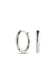 Tish Lyon Titanium 10mm Hollow Tubular Hoop Earrings