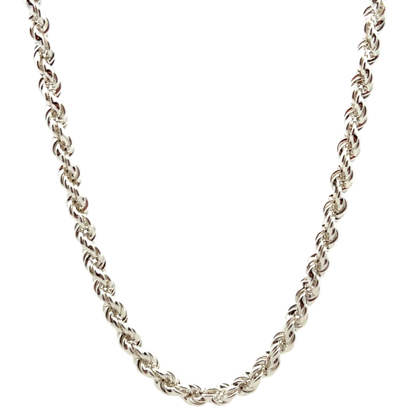 Sterling Silver 24" Rope Chain