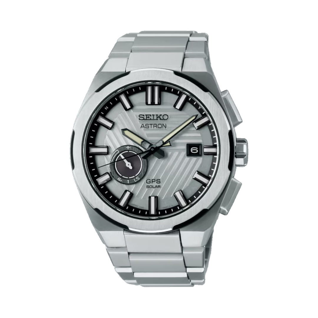 Seiko Astron Solar System – GPS Solar Silvertone ‘Earth’ Limited Edition SSJ037J1