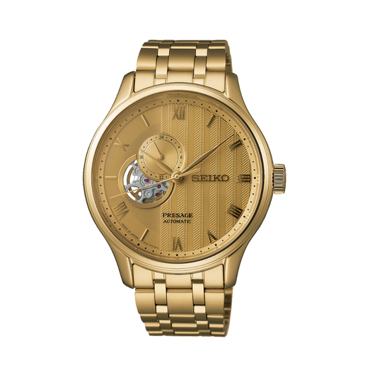 Seiko Zen Garden Presage Watch Kyoto Golden Age Watch SSA468J1