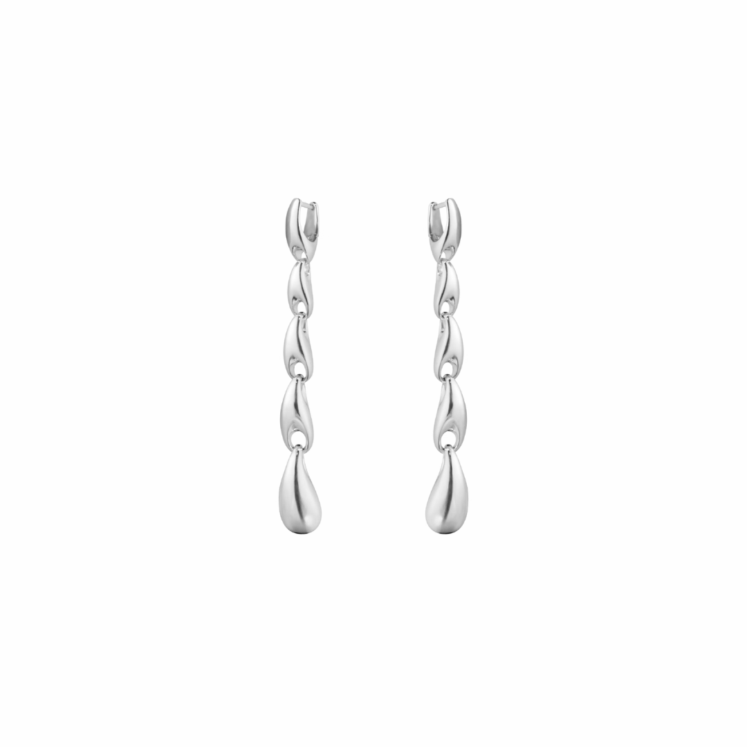 Georg Jensen Reflect Long Drop Earrings 20001089