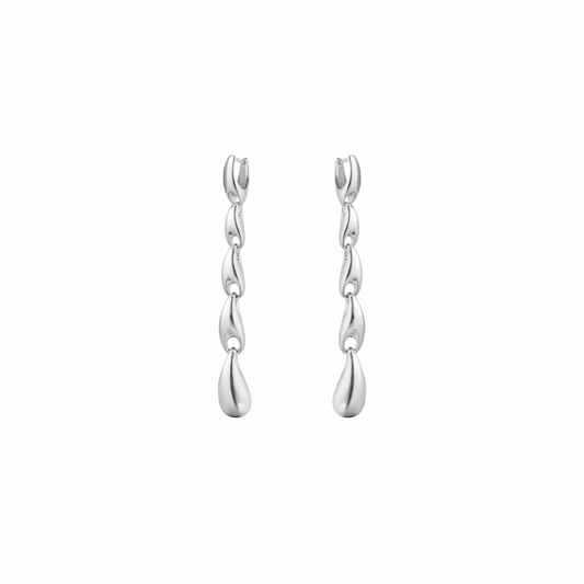 Georg Jensen Reflect Long Drop Earrings 20001089