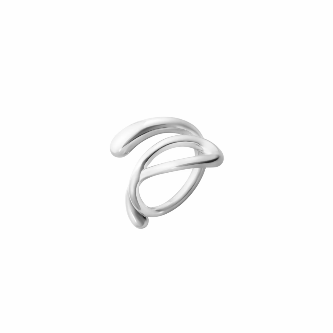 Georg Jensen Mercy Swirl Ring Size 55 20001075