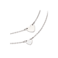 Little Star Matilda 'Mummy and Me' Heart Pendant and Chain LSN0179