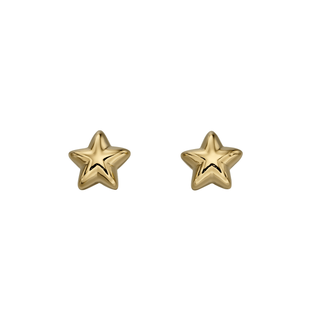 Little Star Sophie Yellow Plated Star Studs LSE0154