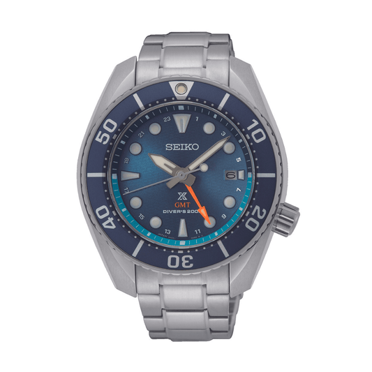 Seiko Prospex Aqua ‘SUMO’ Solar GMT Diver Watch SFK001J1