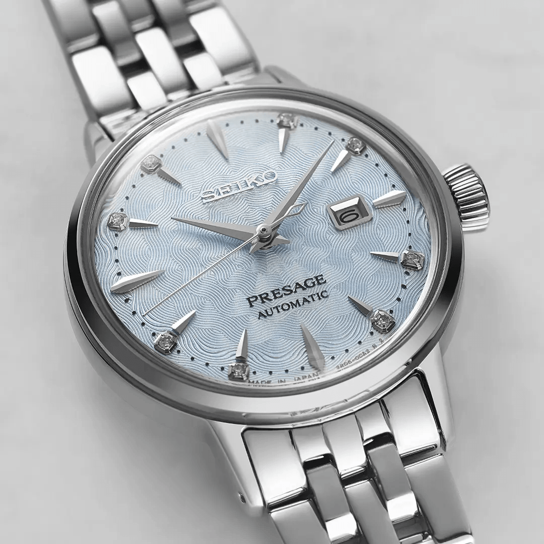 Seiko Presage Cocktail Time ‘Skydiving’ Diamond Twist Watch SRE007J1