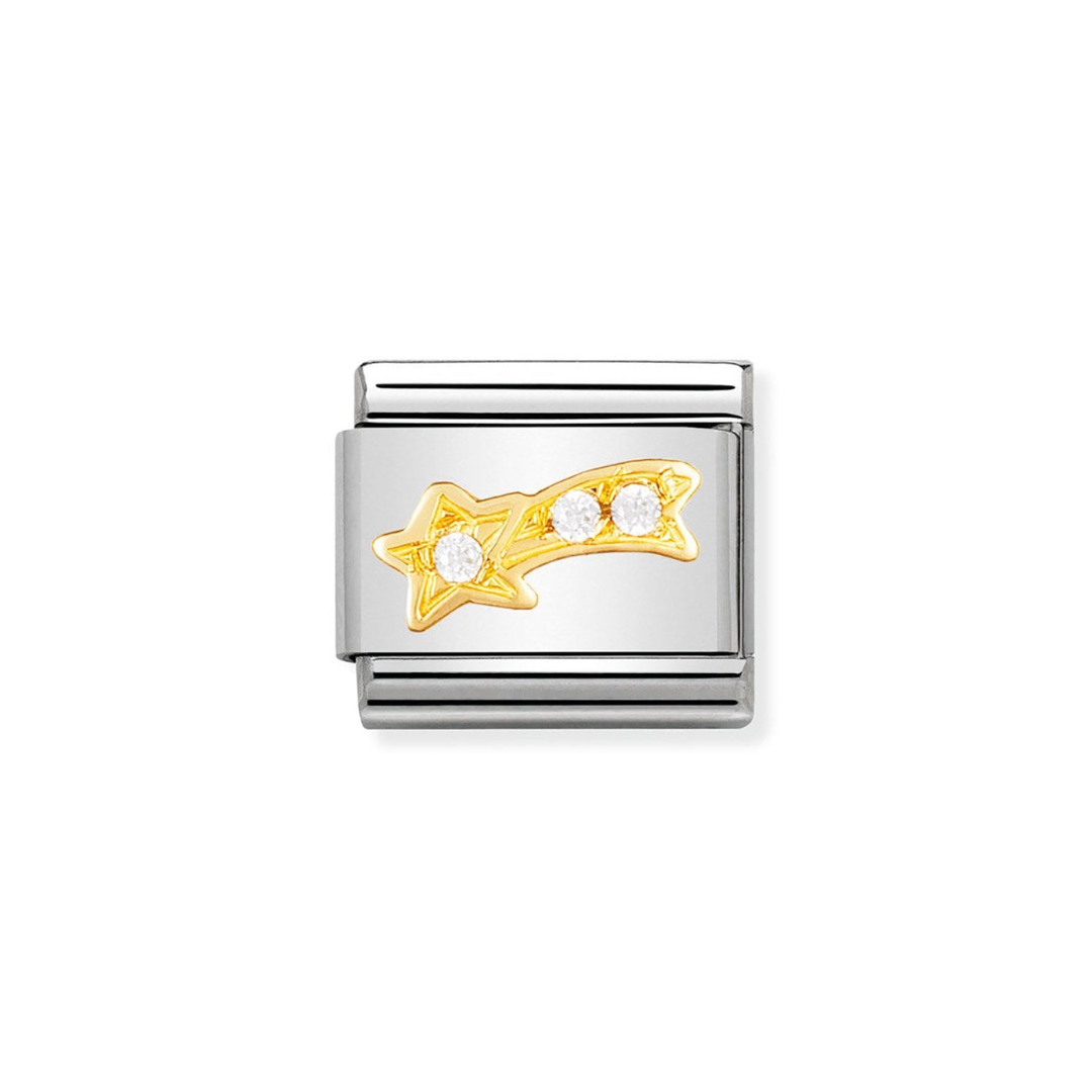 Nomination Classic Gold Shooting Star Charm 030308/25