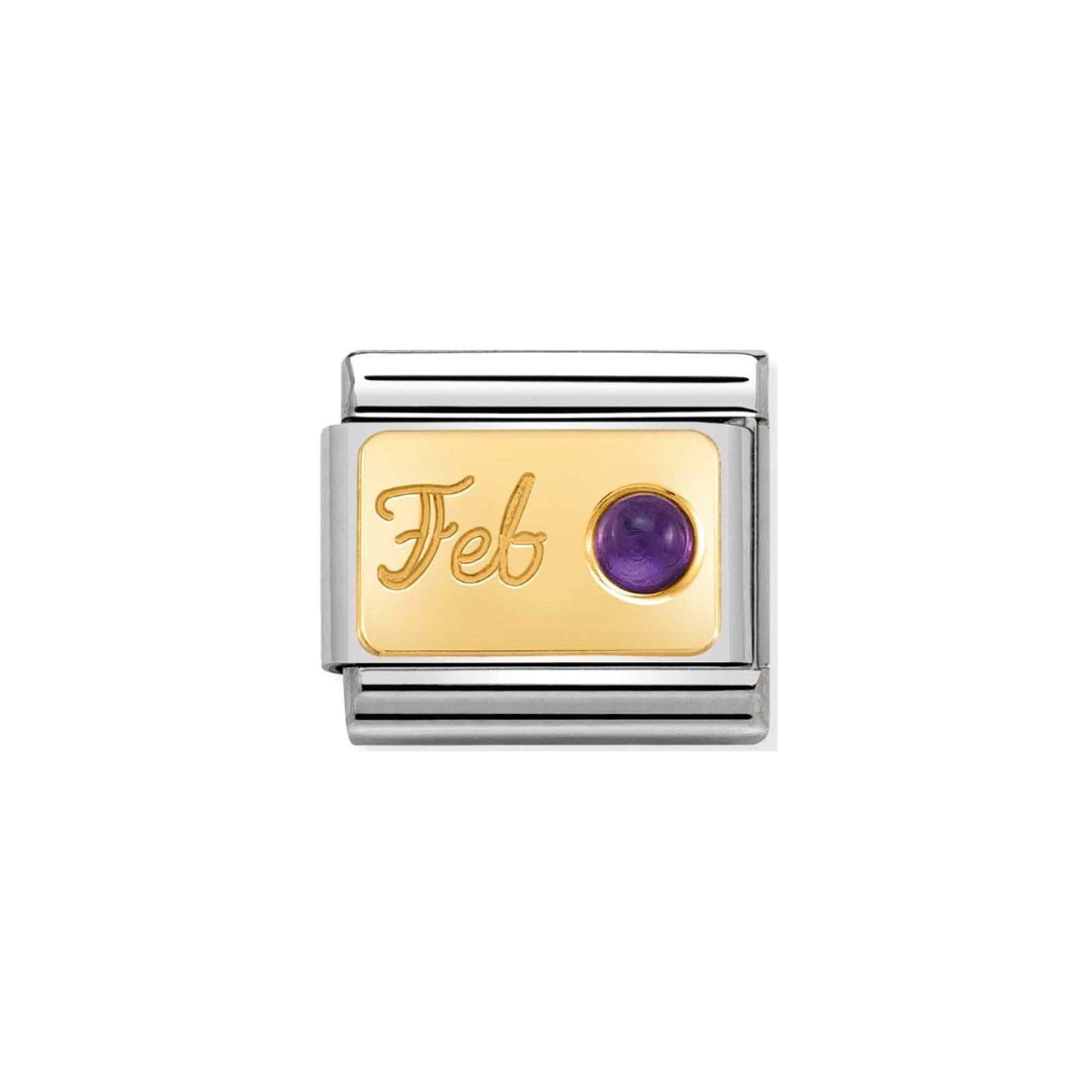 Nomination Classic February Birthstone Charm 030519/02