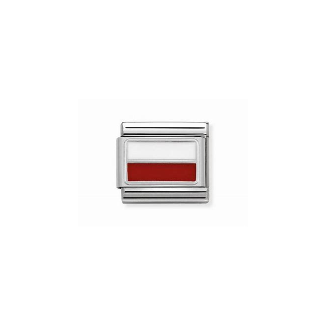 Nomination Classic Poland Flag Charm 330207/13