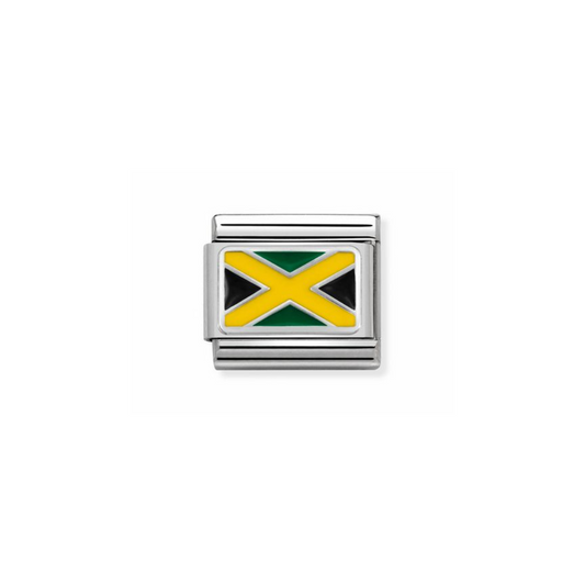 Nomination Classic Jamaica Flag Charm 330207/28