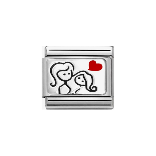 Nomination Composable Women With Heart 330208/56