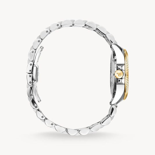 Thomas Sabo BiColour Ladies Watch with Pink Flowers WA0382-291-33mm